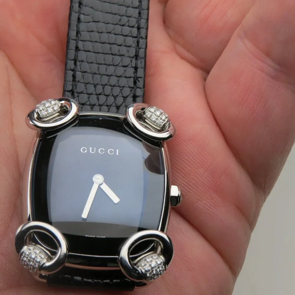 Gucci black replaced material